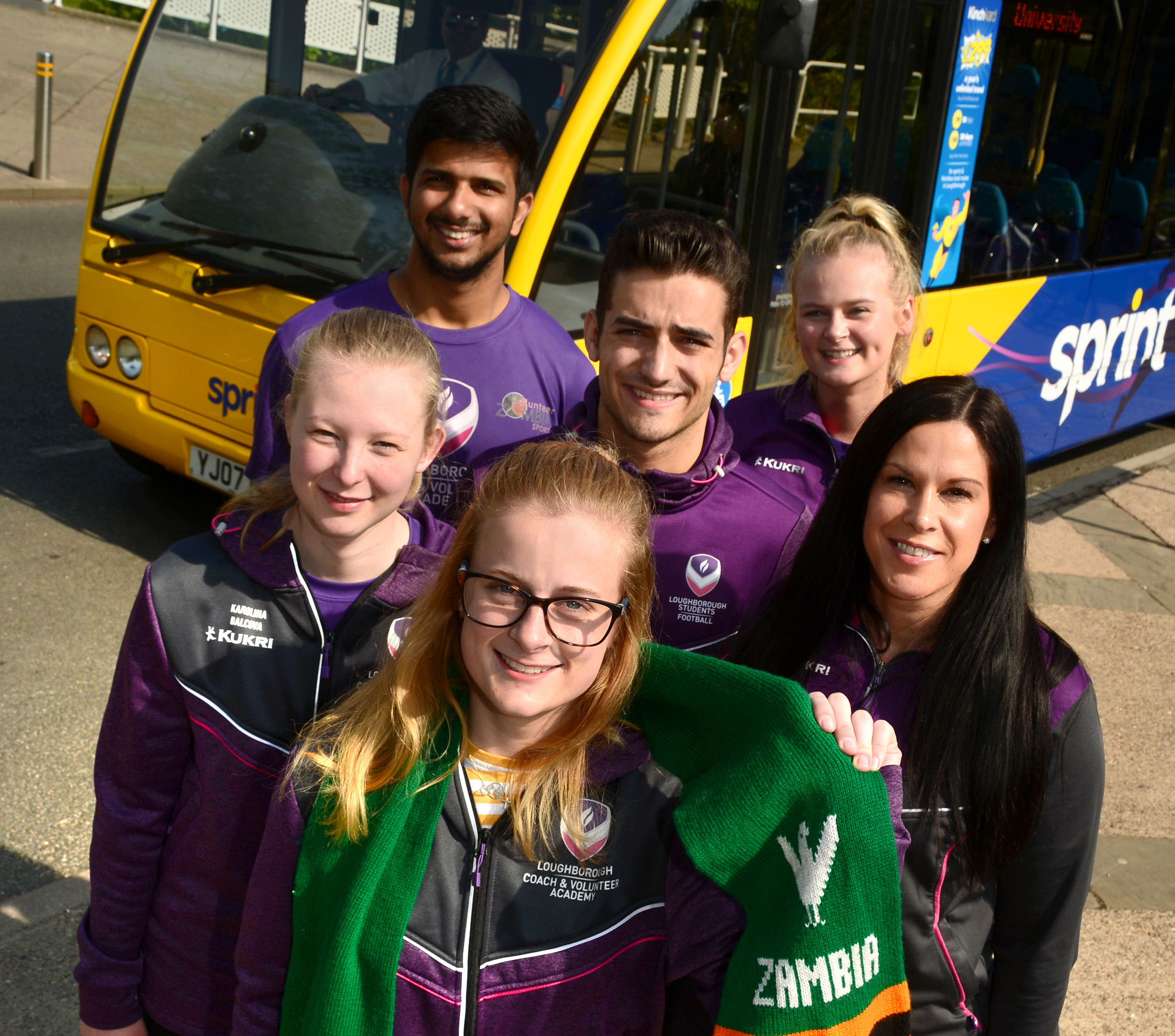 Kinchbus sprints to support Zambia students